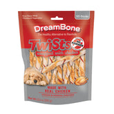DreamBone Twist Sticks poulet réel: croquant et savoureux pour chien.