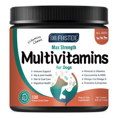 DRFOSTER friandise vitaminée au poulet pour chien, soutien énergie.
