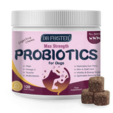 DRFOSTER bouchées probiotiques chien, soutien digestion potentiel.