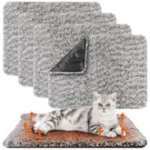 Drydiet tapis chauffant chat 16x20 gris, surface douce pour des siestes confortables.