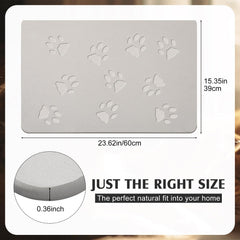 Drydiet Tapis-Pierre antidérapant pour chiens et chats