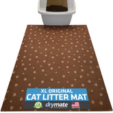Drymate Tapis Litière Chat rectangulaire 28x36 protège les sols.