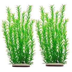 dskoiph plante aquarium haute 21 pouces, décor réaliste sans entretien pour l'aquarium.