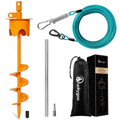Câble d'attache Duckygoo avec verrou-cap en extérieur et sécurité renforcée.