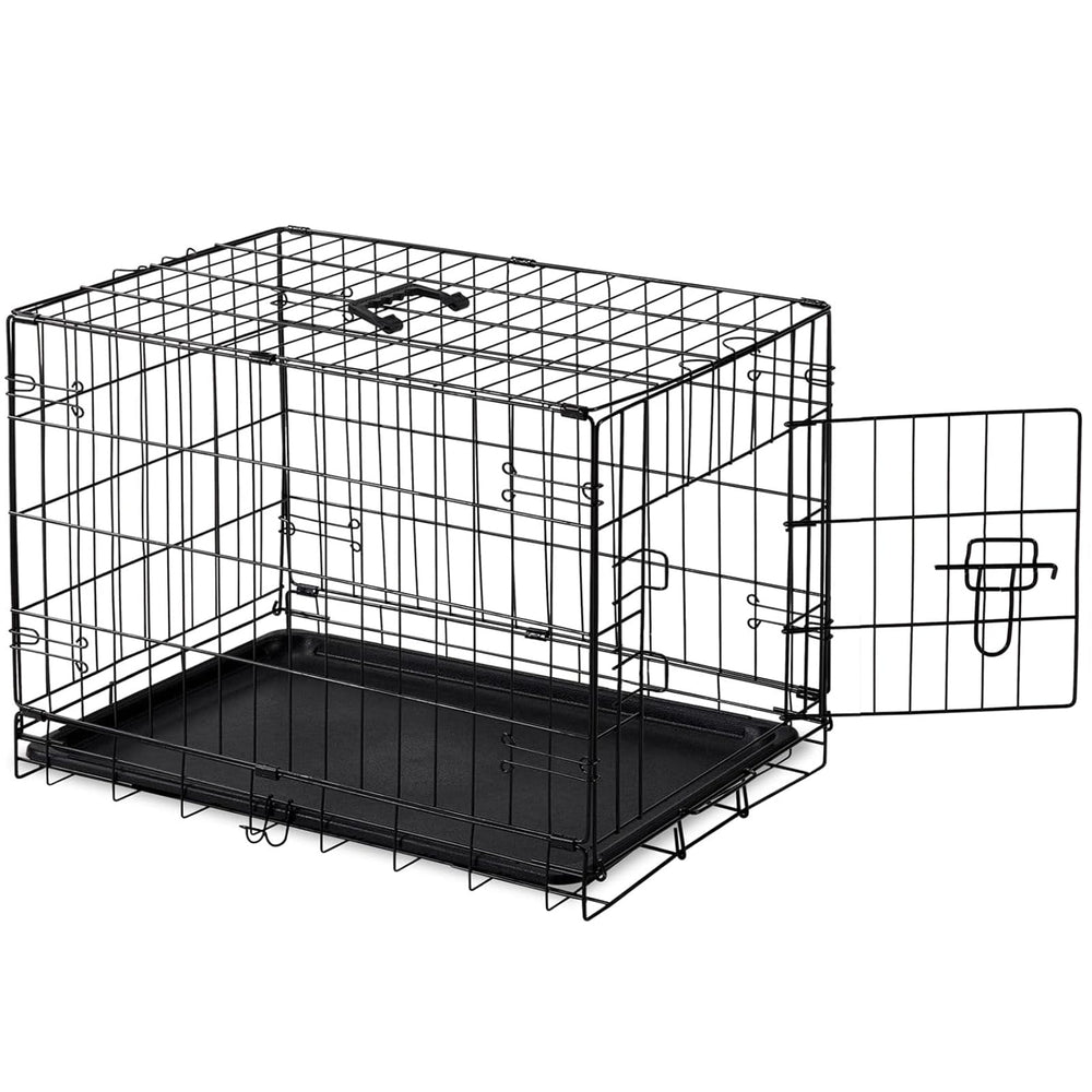 Cage Dumos pour chien, porte simple facilitant l entrée et la ventilation.