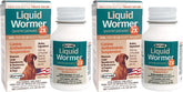 Durvet 2X vermifuge liquide pour chiens, flacon pratique pour administration facile.