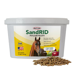 Durvet Equine Sandrid Psyllium Pellets Pack: aperçu du pack économique pour chevaux.