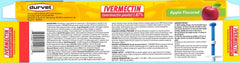 Durvet Ivermectin Pâte cheval, lot de 3 tubes, solution simple.
