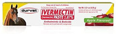 Durvet Ivermectin Pâte cheval emballage prêt à l’emploi pour une utilisation pratique.