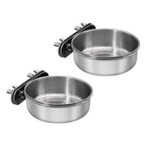 DVHEY bol inox petit oiseau – durable et sûr pour nourrir
