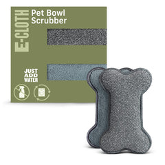 Brosse E-Cloth pour bol en forme d os, nettoyage rapide sans detarGent.