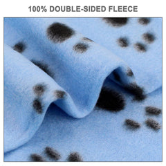 Couverture EAGMAK bleu polaire idéale pour sieste cosy.