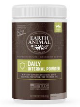 Earth Animal Apothicaire Poudre Interne Quotidienne, repousse les insectes pour chiens et chats.