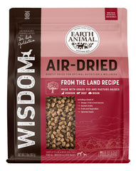 Earth Animal Wisdom sechee-a-l-air sachet 2-livres, présentation pratique pour chaque repas.