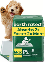 Earth Rated tapis d'entraînement canin avec absorption rapide pour sols propres.
