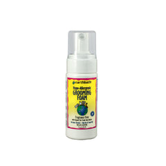 earthbath mousse hypoallergénique pour chat, nettoyage visage sans rinçage