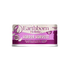 Earthborn Holistic Harbor Harvest en conserve avec saumon et morue, repas humide appétissant