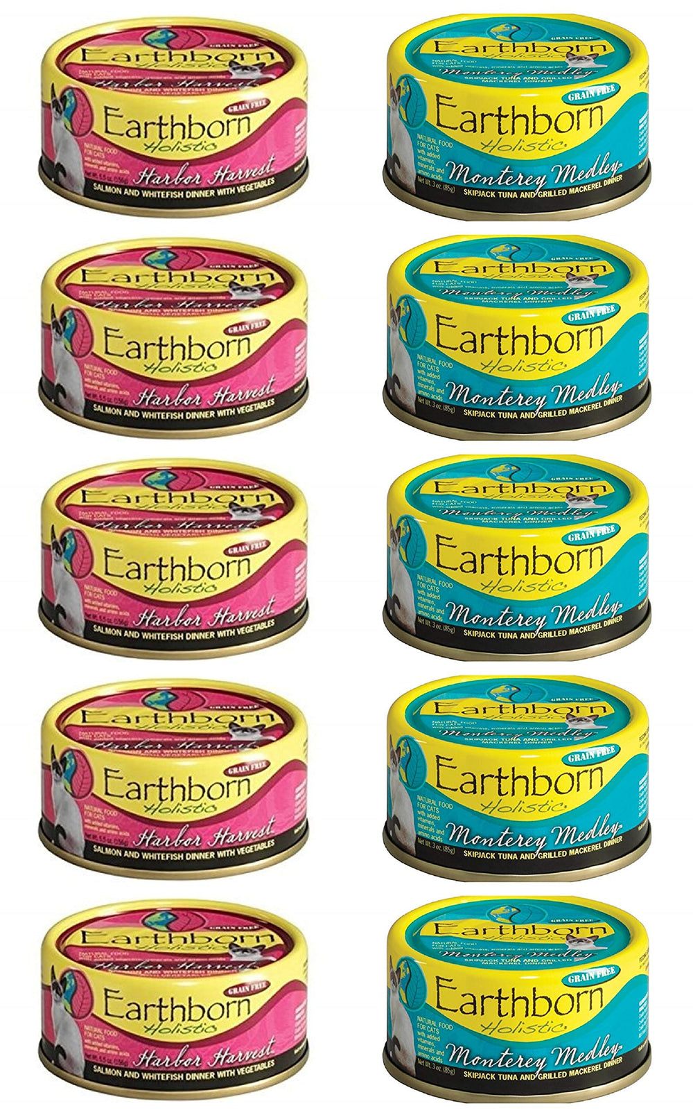 Earthborn Holistic Harbor Harvest boîte 3 oz prête à servir