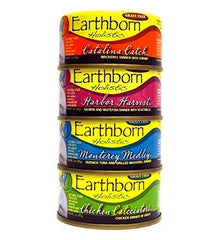 Earthborn Holistic – variete-4-saveurs, nourriture humide pour chat, hydratation et nutrition.