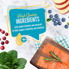 Earthborn Holistic Wild Sea Catch: proteines saumon et hareng pour chats, digestibilité elevatee.