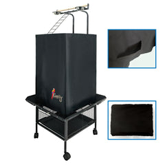Easily Good Night – couverture cage avec top de jeu, favorise le repos des oiseaux.