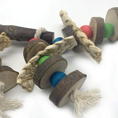 EBaokuup perles bois et chaîne – accessoire de morsure attrayant