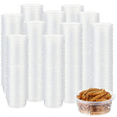 Gobelets EBOOT alimentation reptile, ensemble de 500 pieces pour nourrir et remplacer facilement.