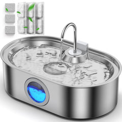 Fontaine ECOCONUT pour chien 13L avec grande capacité pour hydratation durable.