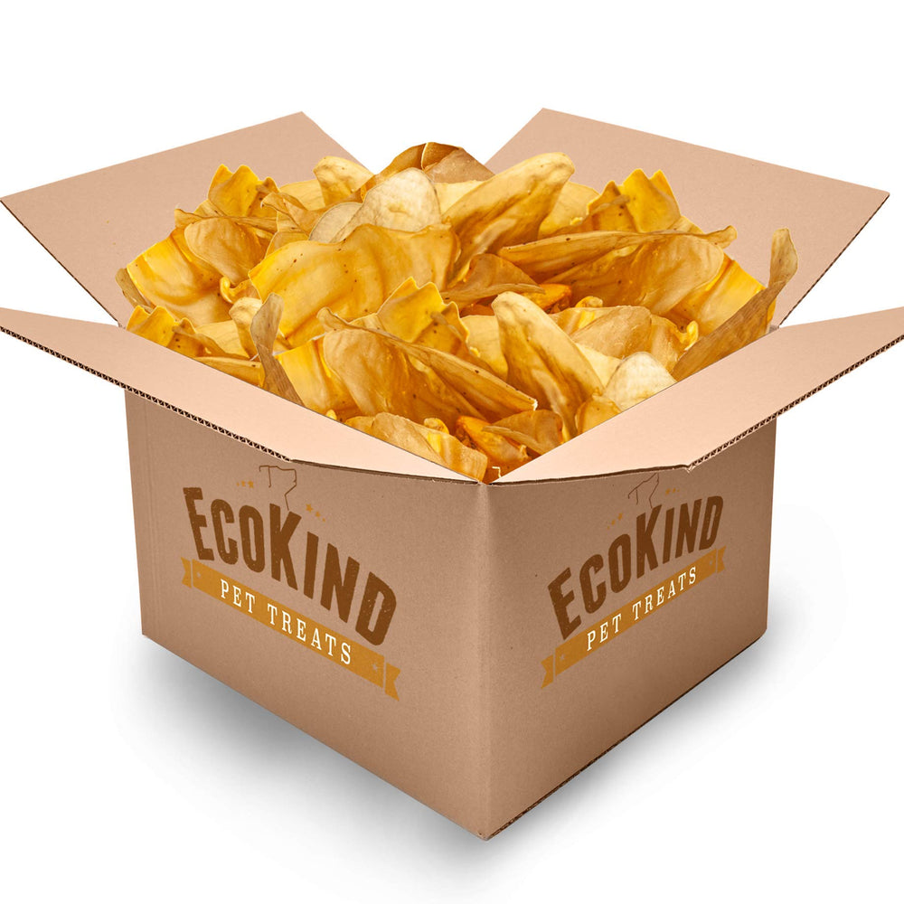 EcoKind Oreilles de boeuf premium, friandise longue durée pour chiens actifs.