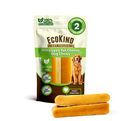 EcoKind Premium Gold Yak Cheese Himalayenne, os pour chien de grande race, possibilités de mastication longue