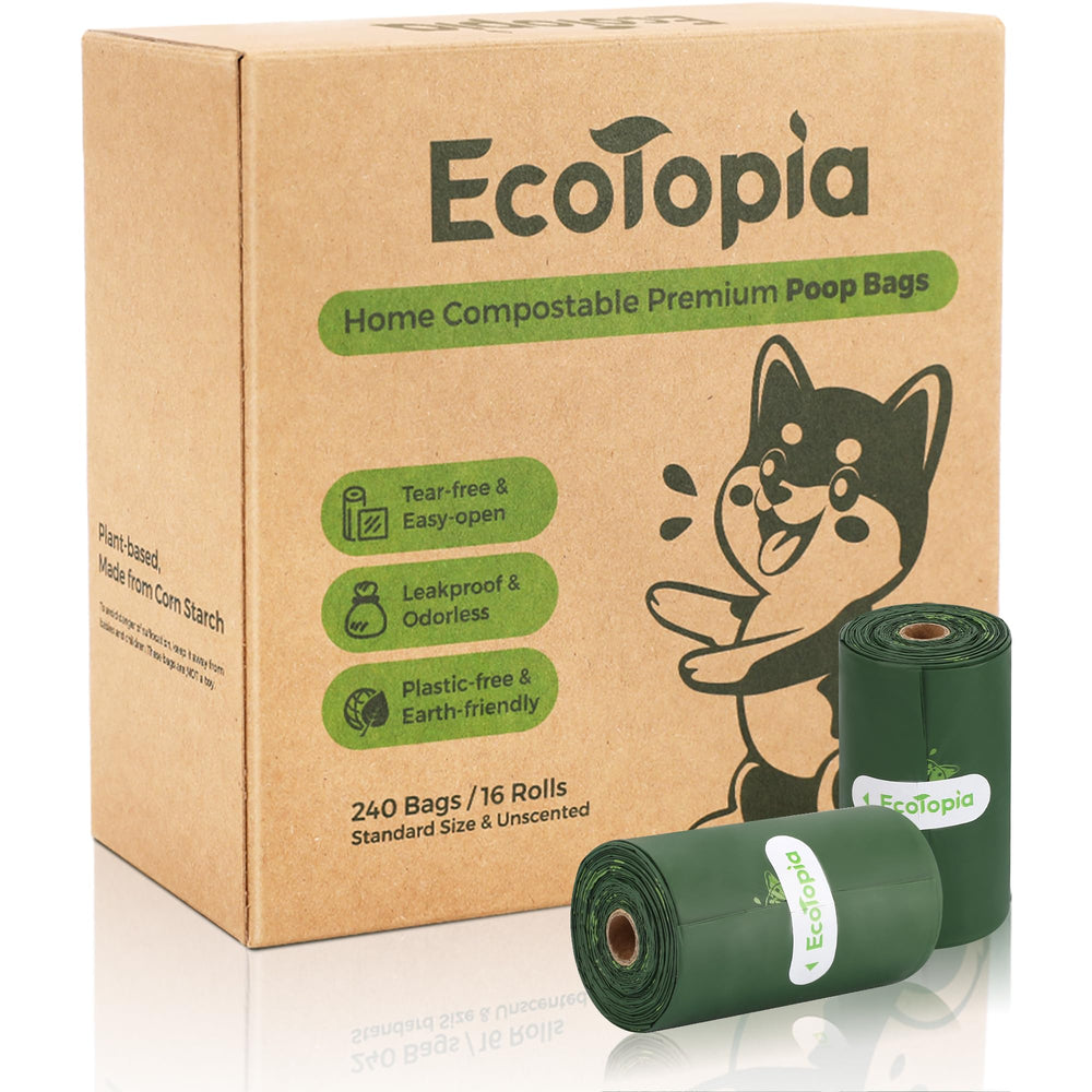 EcoTopia 240ct : rouleaux-tear-free facilitant le tirage des sacs.
