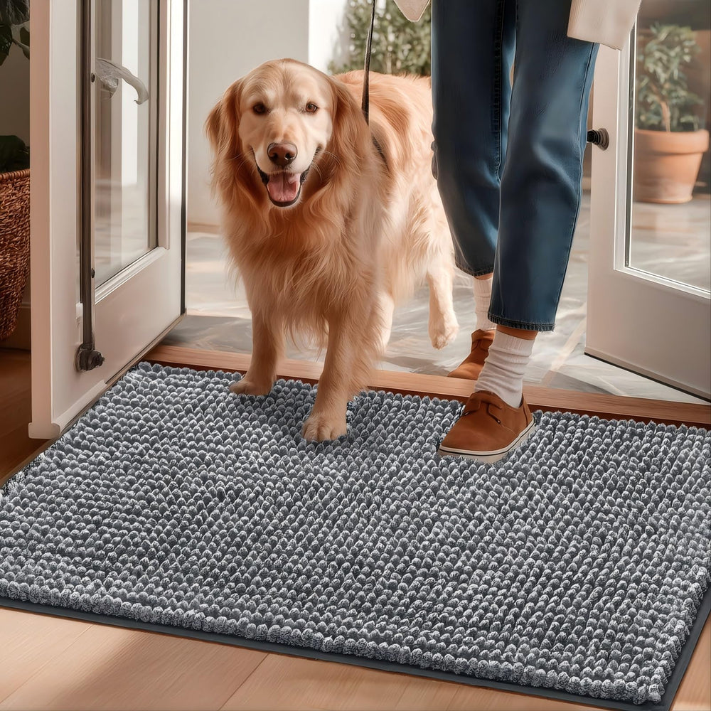 Tapis EHEYCIGA absorbe rapidement l humidité des pattes à l entrée