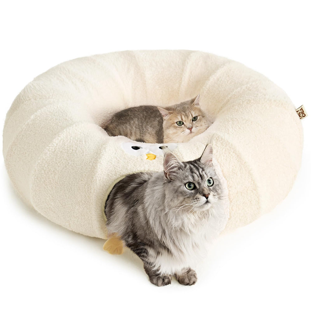 EHEYCIGA tunnel-chat-doux: espace de jeu et repos idéal.