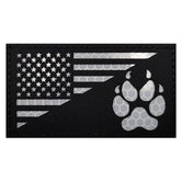 Patch EHOPE patte-chien US réfléchissant pour veste