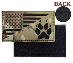Patch réfléchissant en nylon EHOPE, bords renforcés pour longue tenue.