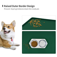Tapis EIOKIT antiderapant assure stabilité lors des repas.