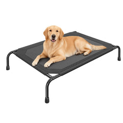 Ekisemio lit pour chien surélevé XL, imperméable: confort extérieur tout temps.