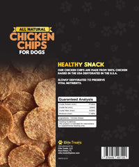 Friandises Elite Treats poulet séché, fabriquées aux États‑Unis pour tous les chiens.