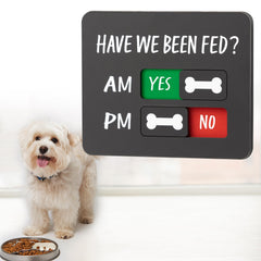 EliteSign rappel alimentation chien avec aimant pour vérifier rapidement si le chien a été nourri