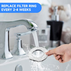 Filtration anti-goutte pour un débit régulé lors des repas.