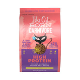 Emballage Tiki Cat Born Carnivore, praticité et fraîcheur préservée.