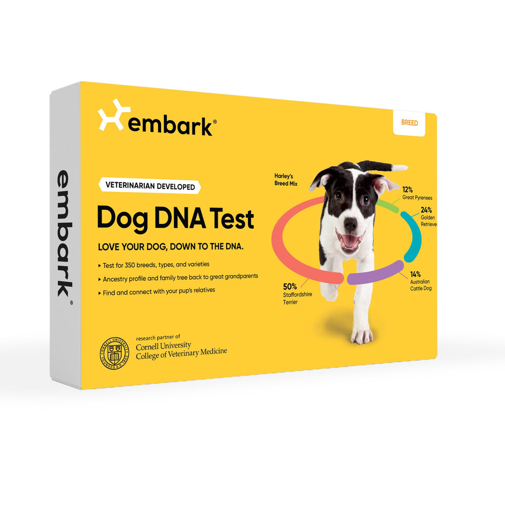Embark kit-identification-chien-dna: identification précise des races et de l'ADN canin