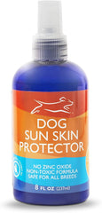 Flacon Emmy's Best pour chien, spray solaire facile à appliquer en extérieur