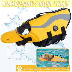 EMUST gilet chien: bandes reflectives pour visibilite accrue au coucher du soleil