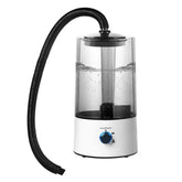 EMVANV humidificateur Reptile, corps noir, assure une humidité constante pour terrarium.