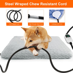 ENJOY PET tapis chauffant pour chien, chaleur stable pour les siestes.