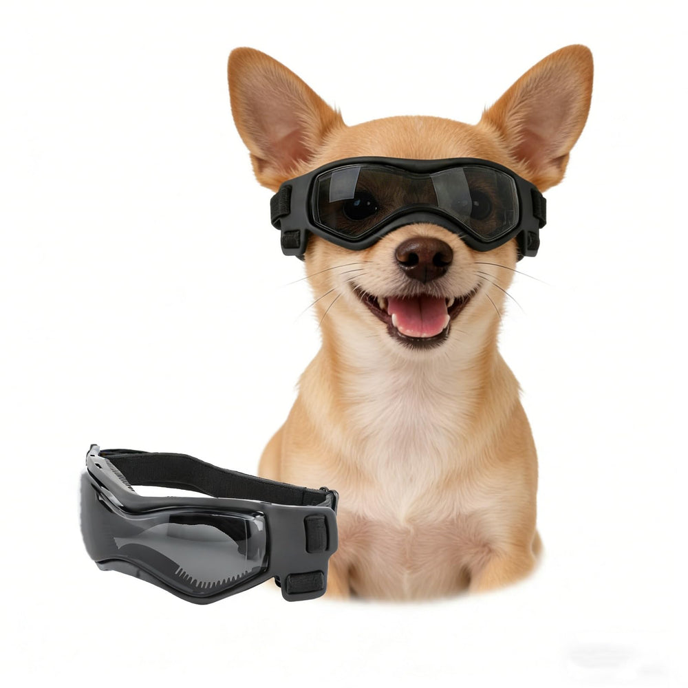 Enjoying lunettes pour petit chien avec cadre TPU doux et confort
