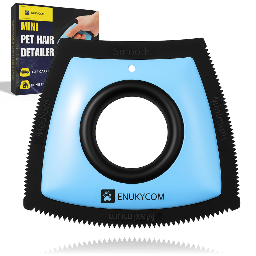 ENUKYCOM outil-poils voiture-detailing: élimine rapidement les poils sur sièges et tapis.