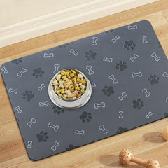 EP Jeans Tapis Alimentaire anti-dérapant: base stable pour repas.