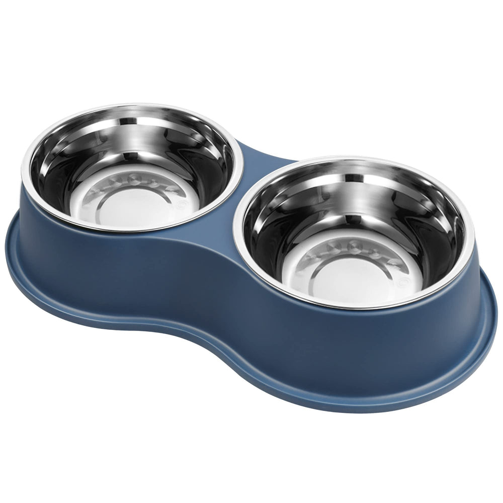 EpetsLove bols doubles pour chiens et chats, pratique pour nourriture et eau.